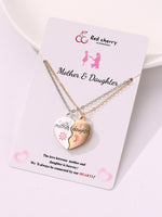 Load image into Gallery viewer, Matching Mother Daughter Magnetic Heart Pendant Set N6D531