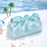 Load image into Gallery viewer, Wrinkle Cloud Makeup Bag Portable Cosmetic Organizer N6F039