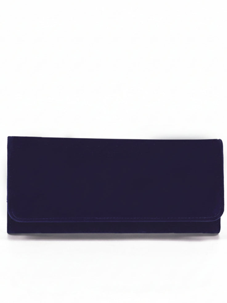 Travel Jewelry Organizer PVC Portable Blue N6C072