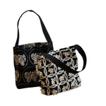 Load image into Gallery viewer, Butterfly Sea Anemone Embroidery Canvas Vertical Bag S5P366
