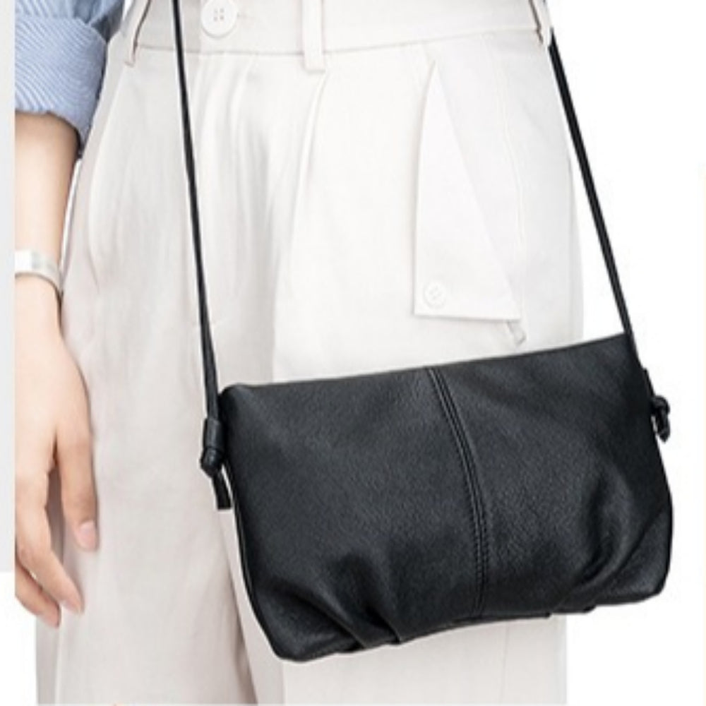 Genuine Leather Cloud Bag Crossbody Shoulder Purse N6F157