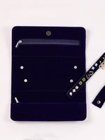 Load image into Gallery viewer, Travel Jewelry Organizer PVC Portable Blue N6C072