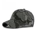 Load image into Gallery viewer, Denim Jacquard Hard Top Baseball Cap Washed Vintage N6G209