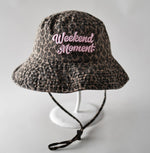 Load image into Gallery viewer, Leopard Print Fisherman Hat Lambswool Sun Protection N6C086