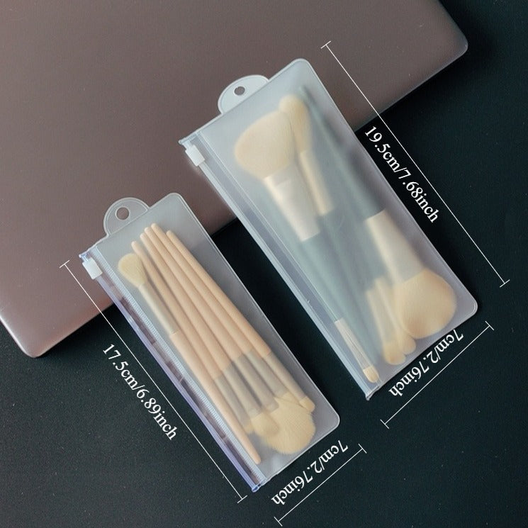 Waterproof Frosted EVA Makeup Brush Pouch N6J264