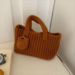 Load image into Gallery viewer, Women's Woven Cotton-Feel Shoulder Phone Bag N6J172