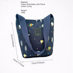 Load image into Gallery viewer, Cotton Handmade Embroidered Easter Egg Bucket Bag N6F124
