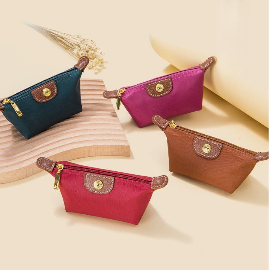 Mini Dumpling Coin Purse Portable Nylon N6F040