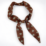 Load image into Gallery viewer, Womens Korean Polka Dot Beaded Scarf Necklace N6K277