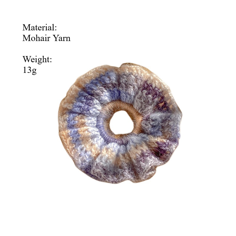 Mohair Crochet Hoop Ultra Light Multi S5P413
