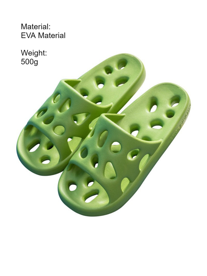 Non-Slip Openwork EVA Shower Slippers Women N6C233