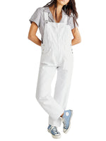 Load image into Gallery viewer, Relaxed Washed Denim Overalls Women N6D151