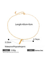 Load image into Gallery viewer, French Style Envelope Letter Necklace Women N6D503