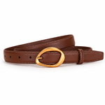 Load image into Gallery viewer, Double-Sided Genuine Leather Belt Women  N6H329