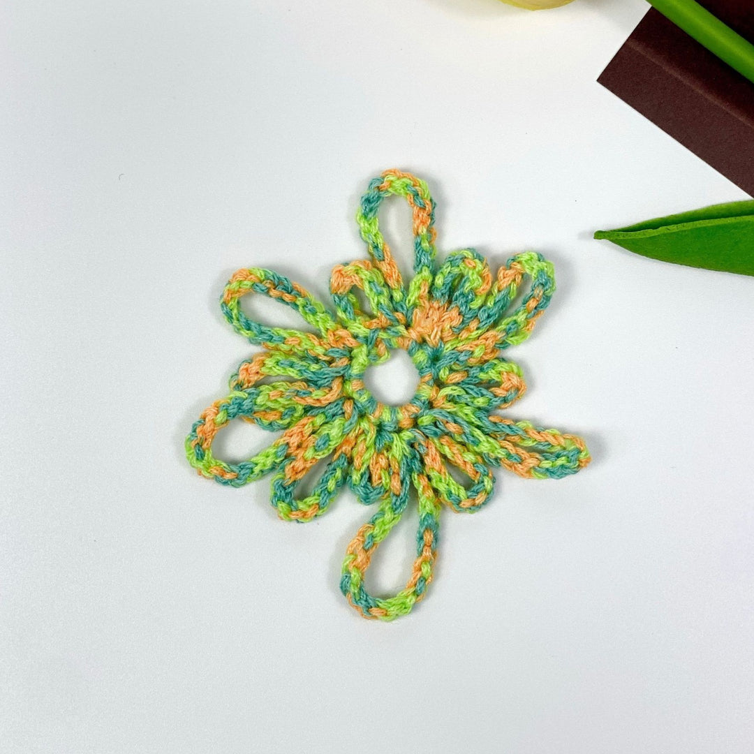 DIY Ribbon Bow Button Flower Craft Party Decor N6G118