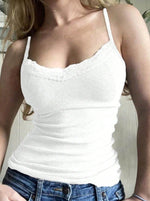 Load image into Gallery viewer, Seamless Cropped Ribbed Tank Top Women N6D160