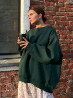 Load image into Gallery viewer, Brushed Fleece Hoodie Relaxed Mid Heavy N5Z412