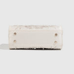 Load image into Gallery viewer, Vintage Silk Pearl Chain Clutch Bag with Embroidery N6E030