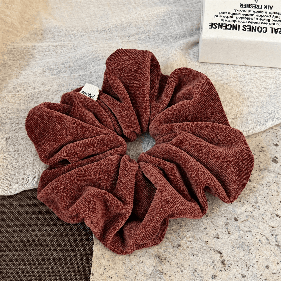 Womens Vintage Soft Velvet Scrunchie N6K032
