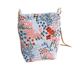 Load image into Gallery viewer, Hand-Embroidered Cotton Crossbody Phone Pouch  S5P288