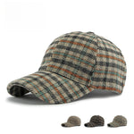 Load image into Gallery viewer, Structured Plaid Baseball Cap  M5A268