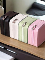 Load image into Gallery viewer, Portable Jewelry Organizer Box Travel Mini Case N6A234