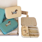 Load image into Gallery viewer, Dachshund Cartoon Embroidery Jewelry Organizer N6E099