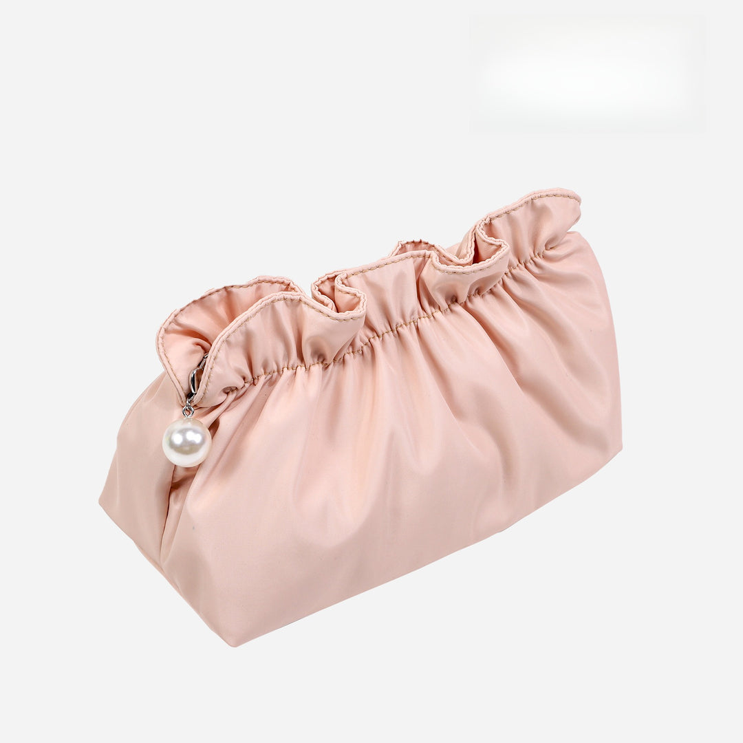 Wrinkle Cloud Makeup Bag Portable Cosmetic Organizer N6F039