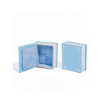 Load image into Gallery viewer, Book-Shaped Ring Jewelry Box Storage Suede Paper Case N6G051