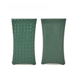 Load image into Gallery viewer, Minimalist PVC Weave Snap Glasses Case Women S5P972