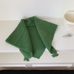 Load image into Gallery viewer, Fringe Knit Shawl Neck Warmer Triangle Cape Women N6H309
