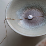 Load image into Gallery viewer, Mini Freshwater Pearl Geometric Choker Titanium Steel N6H172