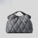 Load image into Gallery viewer, Diamond Quilted Polyester Tote Multi Color Options S5P392