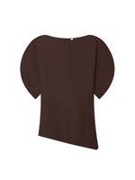 Load image into Gallery viewer, Designer Round Neck Puff Short Sleeve T-Shirt Women N6C267