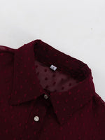 Load image into Gallery viewer, French A-line Shirt Dress Women N6C210