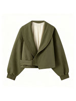 Load image into Gallery viewer, Casual Notch Lapel Buckle Jacket Women Multi-Color N6G167