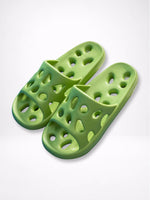 Load image into Gallery viewer, Non-Slip Openwork EVA Shower Slippers Women N6C233