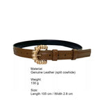 Load image into Gallery viewer, Versatile Genuine Leather Belt Women Decorative N6H336
