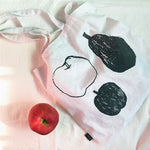 Load image into Gallery viewer, Still Life Fruit Print Shoulder Bag Cotton Linen   S5P273