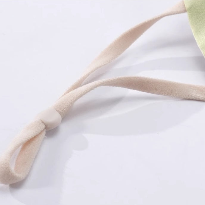 Silk Sleep Eye Mask Women Contoured Cloud Shape S5P820