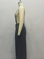 Load image into Gallery viewer, Adjustable Strap Pocket Dungaree Women Office Casual N6G175