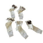 Load image into Gallery viewer, Bow Accent Australian Cotton Stackable Socks M5A048