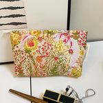 Load image into Gallery viewer, intage Floral Jacquard Makeup Clutch Bag Women  S5P647