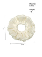 Load image into Gallery viewer, Gentle Ruched Bloom Scrunchie Women N6D007