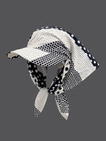 Load image into Gallery viewer, Polka Dot Scarf Sun Hat Women Vacation N6C367