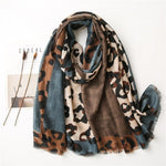 Load image into Gallery viewer, Lightweight Leopard Print Scarf Shawl Women N6H253
