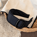 Load image into Gallery viewer, Womens Wide Buckle Headband N6K026
