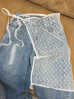 Load image into Gallery viewer, Layered Lace Overskirt Half Skirt Women N6C013