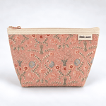 Load image into Gallery viewer, Women's Floral Embroidered Cotton Linen Cosmetic Bag N6J272