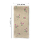 Load image into Gallery viewer, Womens Floral Jacquard Wool Blend Knit Scarf N6K233